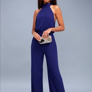 Lulus Moment For Life Halter Jumpsuit | Purple